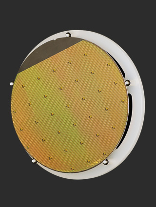 Copolymer Open Chuck for Processing 100 mm Wafers