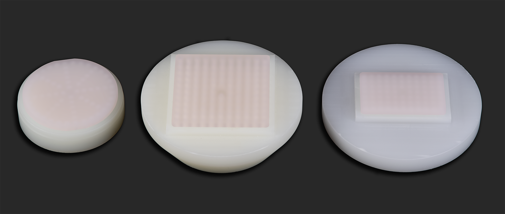 High Porosity chucks in different sizes and shapes High Porosity chucks